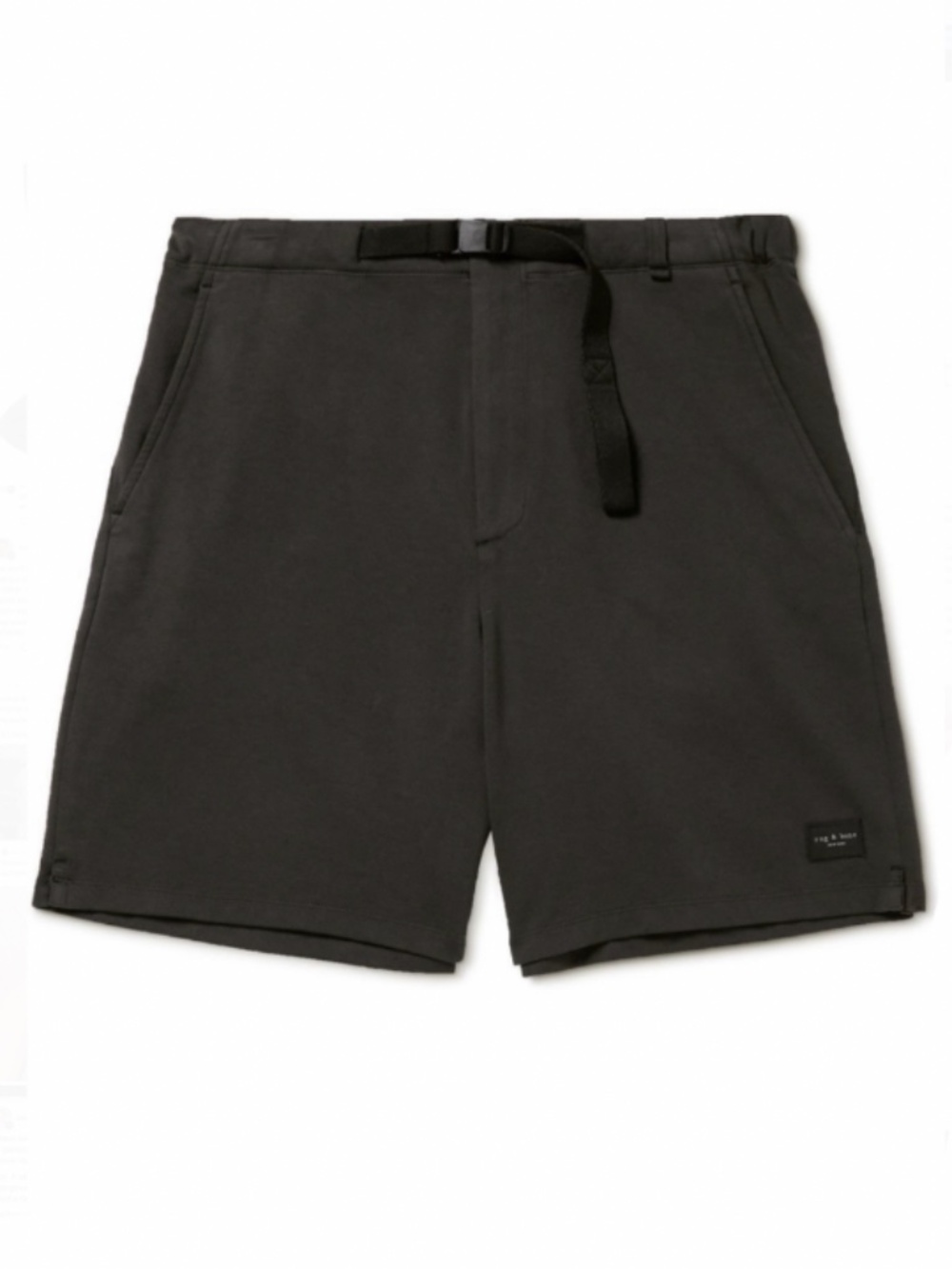 BRAND NEW rag & bone Black Cotton Shorts in Medium